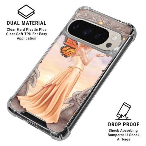 Citrine by Rachel Anderson Pixel 9/9 Pro Clear Case